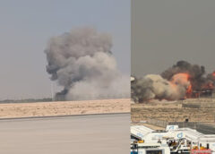 ഇന്ത്യന്‍ യുദ്ധവിമാനം ദുബായില്‍ തകര്‍ന്നുവീണു:പൈലറ്റിന് വീരമൃത്യു