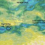 ബംഗാൾ ഉൾക്കടലിന് മുകളിൽ ചക്രവാതച്ചുഴി: ന്യുനമർദ്ദം രൂപപ്പെടാൻ സാധ്യത