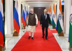 23ാമത് ഇന്ത്യ-റഷ്യ വാര്‍ഷിക ഉച്ചകോടി : റഷ്യന്‍ പ്രസിഡന്റ് വ്‌ളാഡിമര്‍ പുടിന്‍ ഇന്ത്യയിലെത്തി